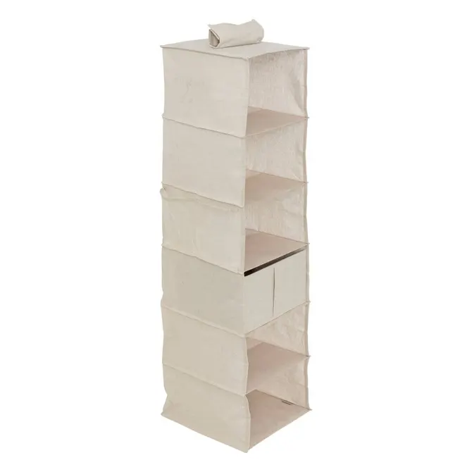 organizer wiszący do szafy, natural home decor