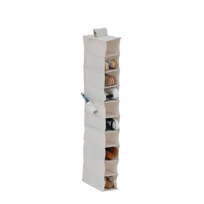 organizer na buty wiszący, natural home decor