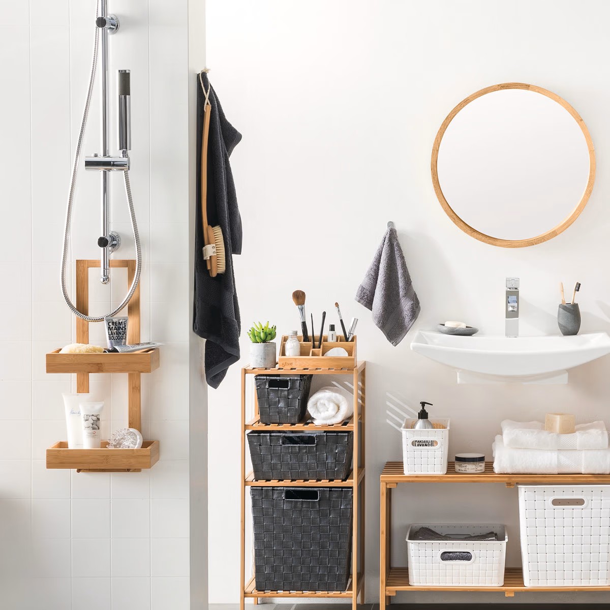 bambusoy organizer prysznicowy, Home Decor