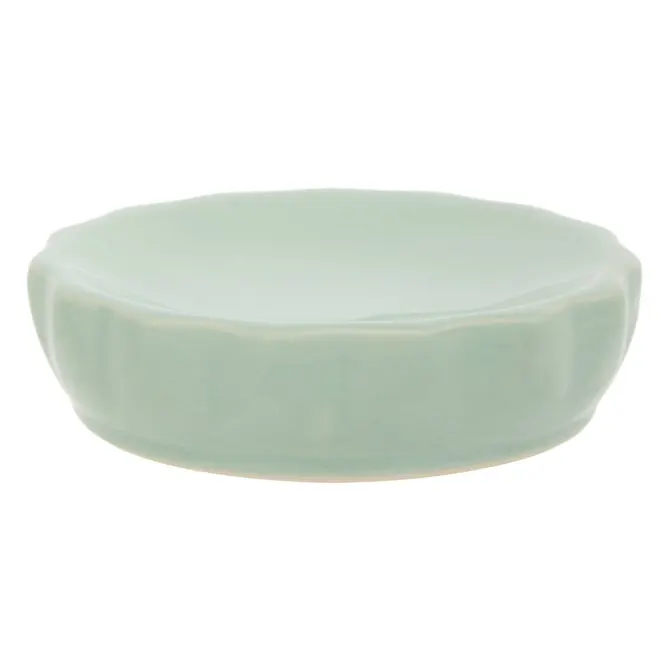 ceramiczna mydelniczka okrągła, Natural Home Decor
