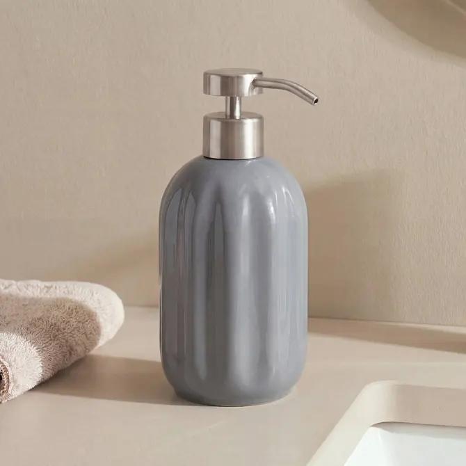 ceramiczny dozownik na mydło, Natural Home Decor