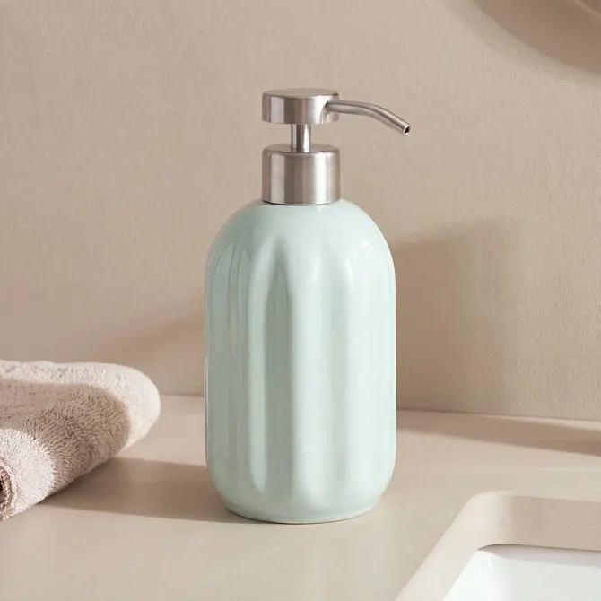 ceramiczny dozownik na mydło, Natural Home Decor