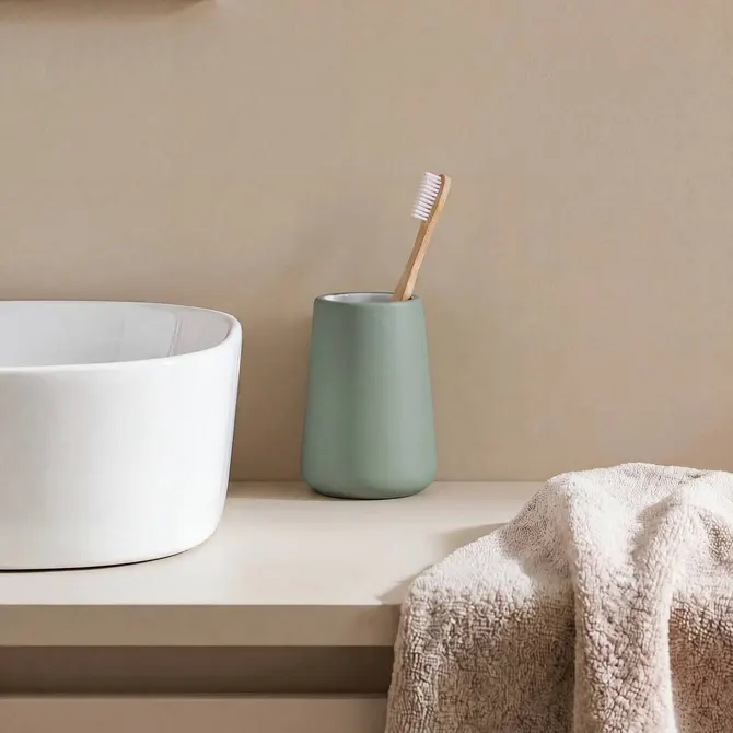kubek na szczoteczki do zębów ceramiczny, Natural Home Decor