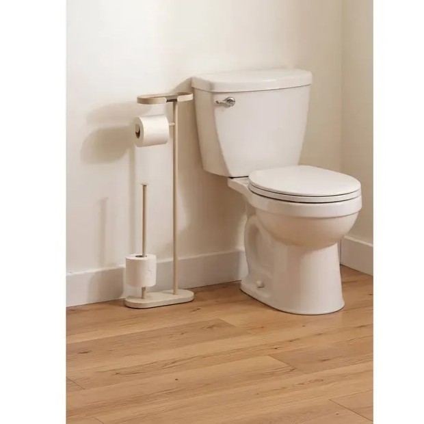 stojak na papier toaletowy z półką, Home Decor
