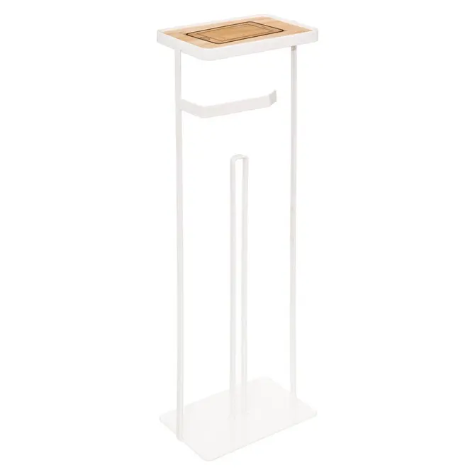 stojak na papier toaletowy z półką, 5five, Home Decor
