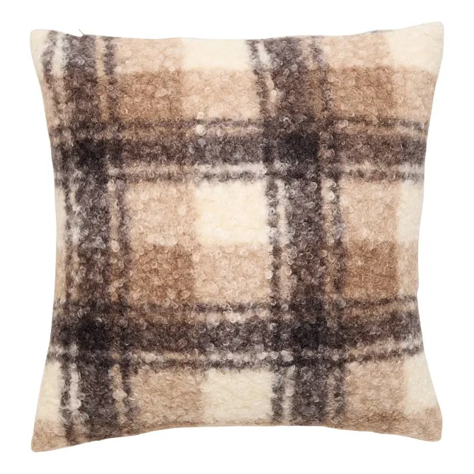 poduszka dekoracyjna w kratę, Natural Home Decor