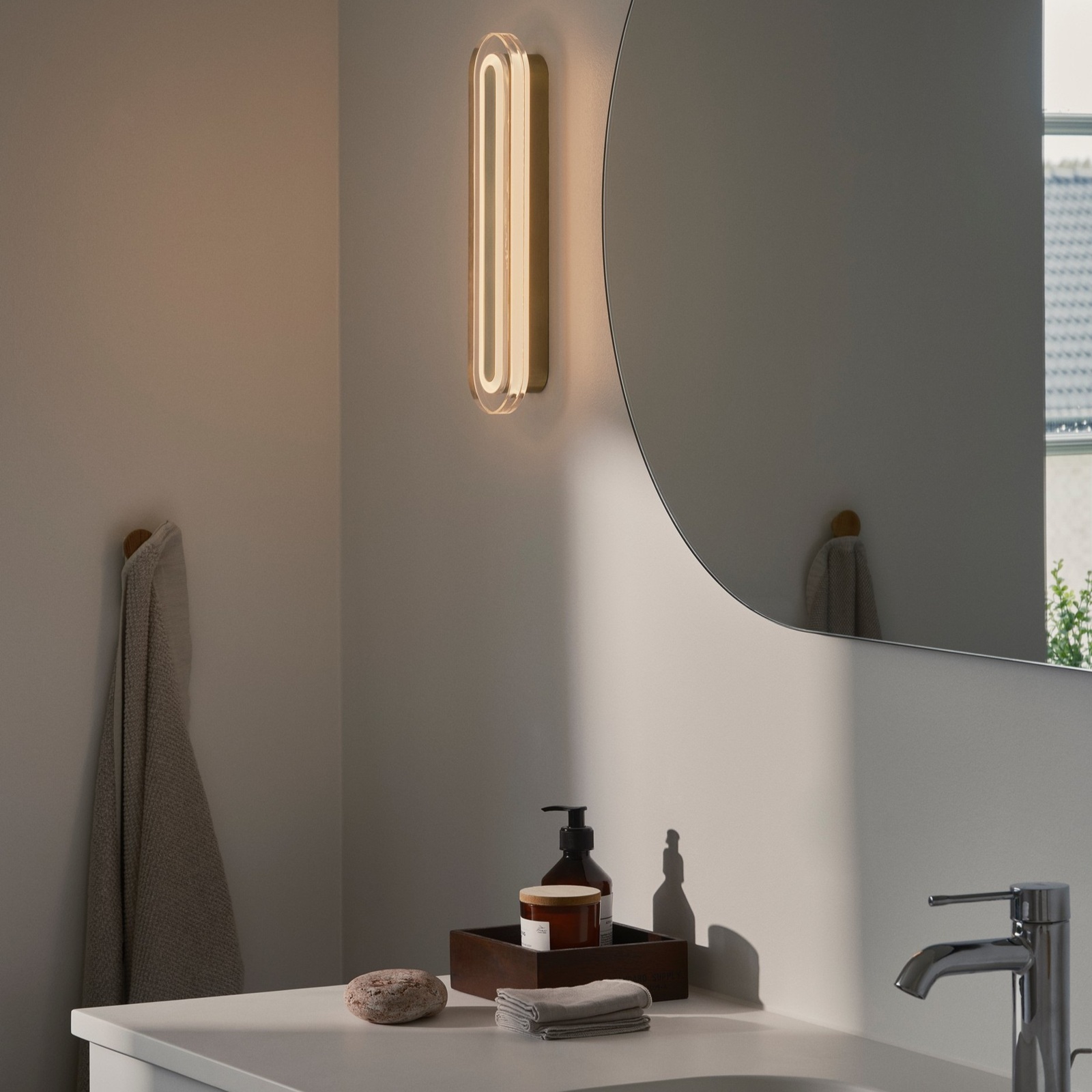 Kinkiet łazienkowy nad lustro Nordlux Natural Home Decor