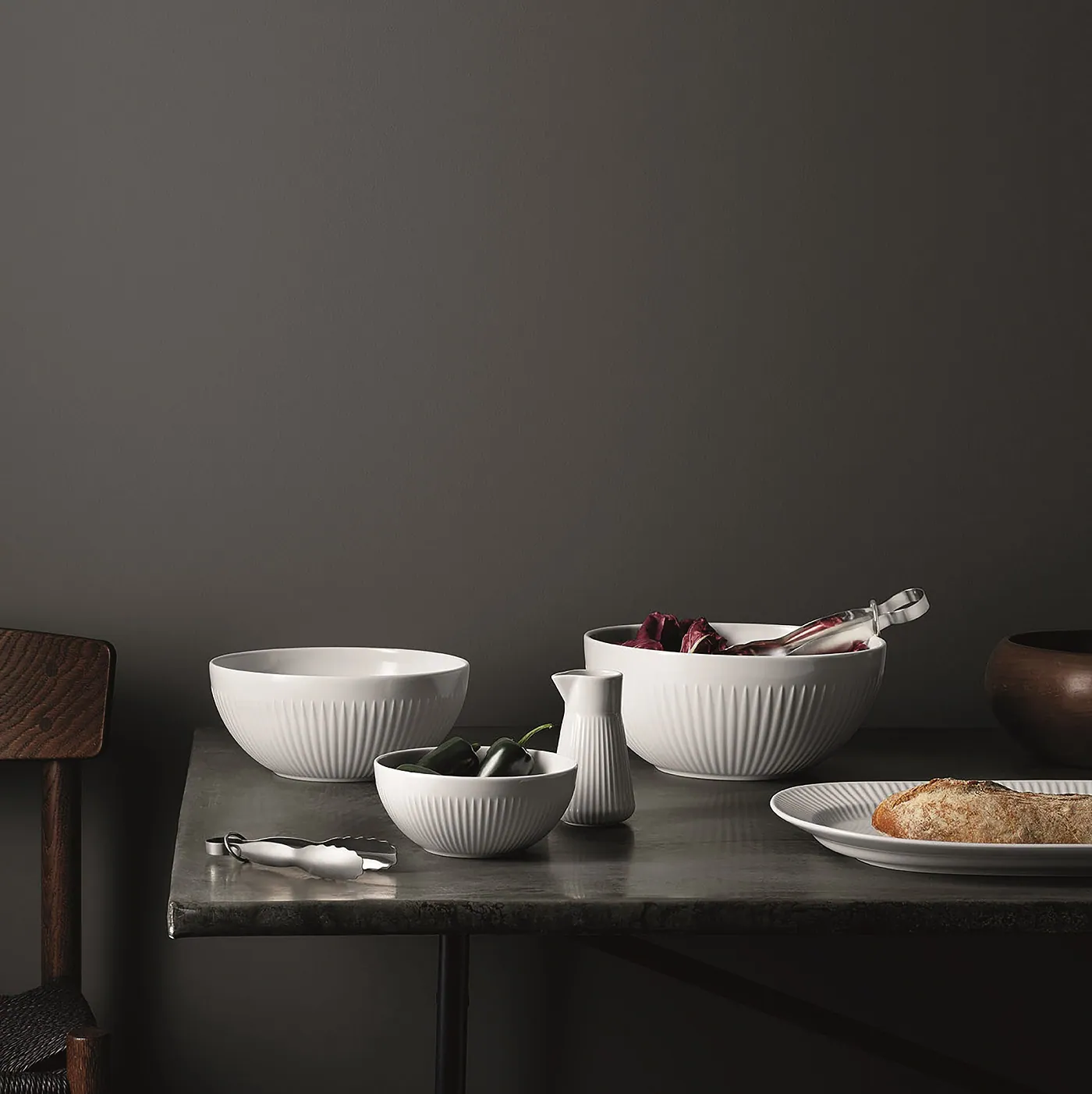 miska porcelanowa biała Legio Nova Eva Solo Natural Home Decor